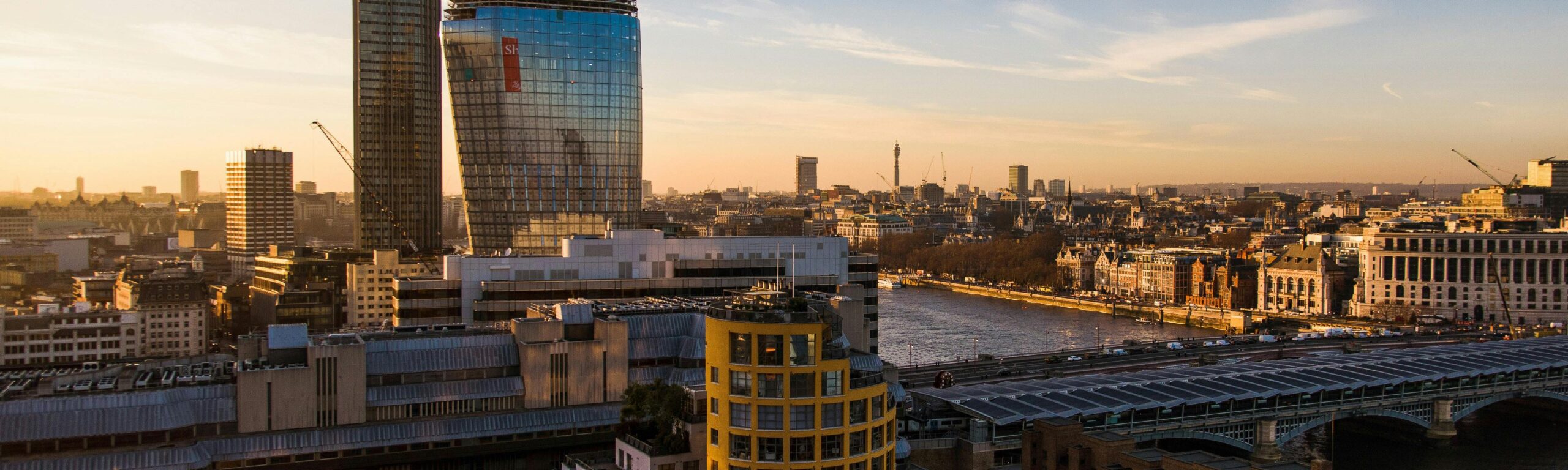 Highrise buildings in large city